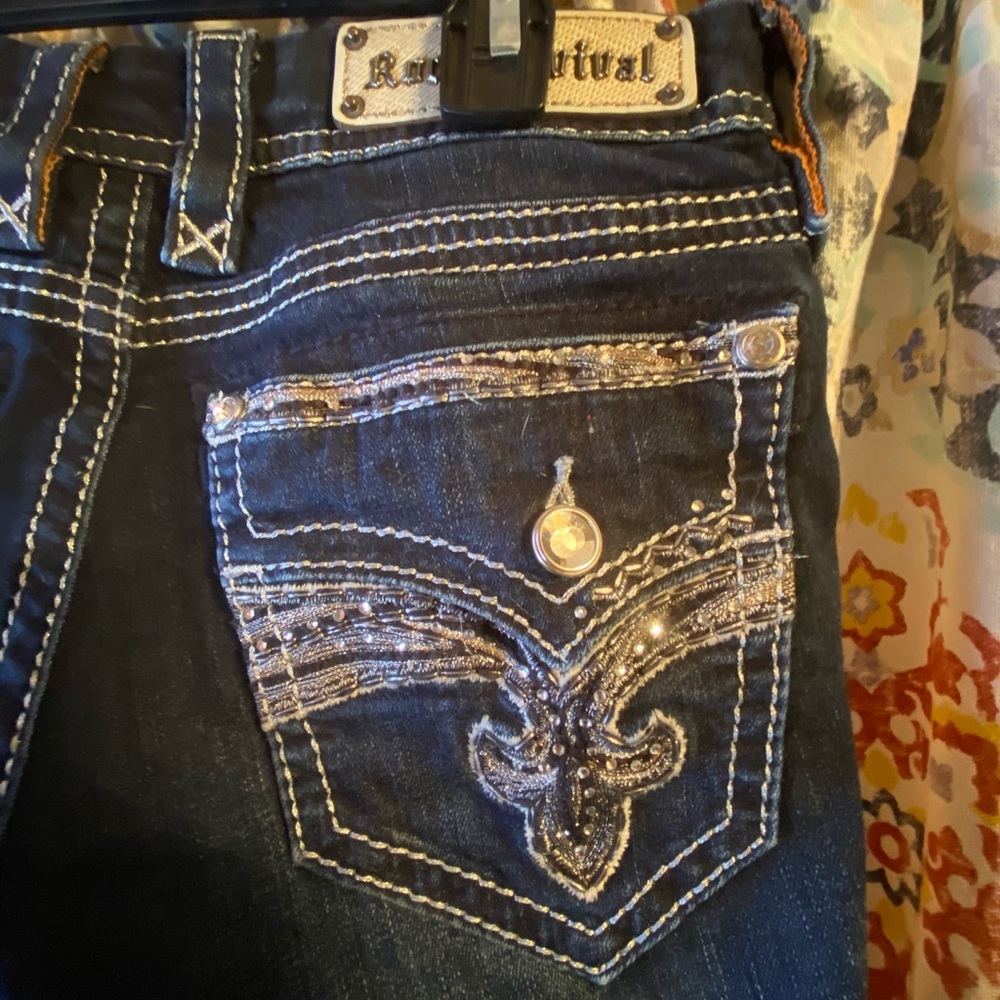 Rock Revival Buckle Jeans